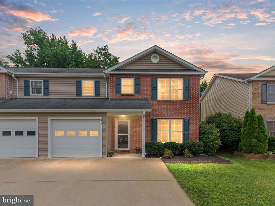 **Rent Price Reduced! This freshly painted and professionally cleaned home is move-in ready and waiting for you. Enjoy a refreshed, clean living space at a new rental price. You do not miss this great value!** Get ready to fall in love! This charming home has been professionally painted while nestled near Skyline Drive with scenic mountain views and walking distance to downtown. Welcome to this gorgeous brick front town home with 3 bedrooms, 2 full bathrooms, 1 half bathroom, and 1 car front load garage in the highly sought after Academy Manor community. This home shows like a model home and its move in ready for the new owner! This thoughtfully designed floor plan features a large living room and spacious dining room with hardwood floors and crown molding.  The beautiful country kitchen includes upgraded cabinets package and white kitchen appliances as well as a stainless-steel microwave. Enjoy relaxing in the four seasons room off the kitchen that overlooks the backyard. The upper-level features three spacious bedrooms, large closets, and separate laundry room. The owner’s suite offers a large bedroom with huge walk-in closet and ensuite with upgraded vanity and tub/shower combination. Large shed great for storage of lawn and landscaping equipment. This home is conveniently located across from the Skyline Soccer Plex which features playground, skatepark, and soccer fields. Minutes from downtown shopping and dining, Skyline Drive, Shenandoah River public access, and walking trails. This home offers the perfect blend of comfort and active lifestyle. Schedule your showing appointment today to make this your new home!