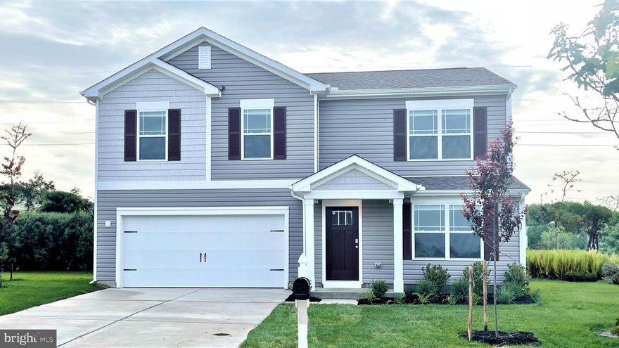 Come explore a new home soon to be under-construction at 406 Remington Drive in Magnolia Estates in Magnolia, DE. The Glendale is a 1,649 square foot, open concept two-story home that offers four bedrooms, two and a half bathrooms, a two-car garage and basement.

You will immediately feel at home as you enter the foyer and make your way into the spacious family room. This living space flows nicely into the eat-in kitchen with plenty of cabinets and a peninsula island overlooking the family room, so you’ll never miss a beat! The kitchen offers stainless steel appliances, a pantry and space for your kitchen table.

The large sliding glass door in the kitchen allows an abundance of natural light to brighten this home and gives easy access to the backyard. The convenient powder room along with access to the garage is tucked away off of the kitchen.

Upstairs, the spacious owner's suite boasts a private bathroom with dual vanity and a walk-in closet. The three sizeable secondary bedrooms provide space for everyone, and the hall bathroom is conveniently located nearby along with a hall linen closet. The second-floor laundry room simplifies an everyday chore!

The included white window treatments and an innovative America’s smart home® package will give you complete peace of mind. This home also features a fully sodded, irrigated low-maintenance lawn.