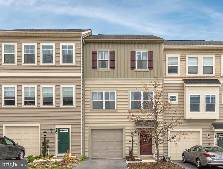 Backs to trees with rare outdoor upgrades that set this townhome apart from the competition! Enjoy peaceful views from the deck, low-maintenance turf and stone landscaping, and a custom patio designed for relaxing and entertaining. Also, extra parking across from your driveway for convenience and guests!
Newer luxury vinyl plank in place on main and upper level living area.  Newly updated paint colors through out. Nest thermostat and water softener has been added.  You will enjoy access to a expansive recreation center, a swimming pool with a water park, indoor tennis and basketball courts, a dog park, miles of scenic trails, and much more.  You will love the open floor plan, kitchen Island and plenty of light in this beautiful home.  Great commuter location! Check out our 3-D tour attached to this listing.