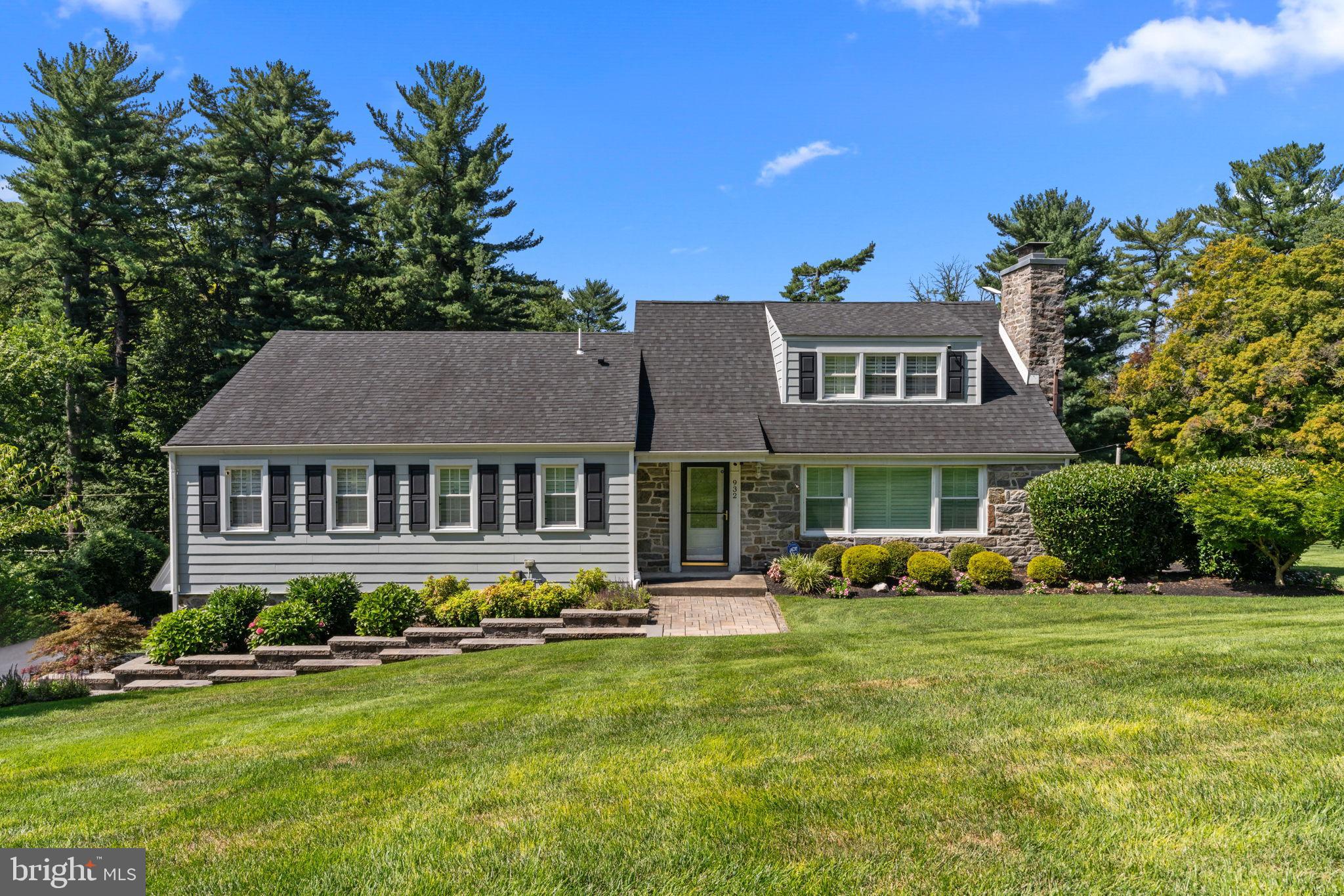 Move right in to this beautifully renovated Bryn Mawr home in the coveted Radnor School District. Inside find stunning wood floors, country shutters window treatments, and a new bright white kitchen with granite counters, stainless steel appliances. The main level offers three spacious bedrooms, including a renovated primary suite with double closets, walk-in shower, and dual sinks.
Upstairs, a fourth bedroom with walk-in closet makes a perfect guest suite, teen space, or home office. The walk-out finished basement adds a kitchenette, full bath, wood stove, and access to the 2-car garage - no stairs to access.
Outdoor living is a dream here with a raised covered deck, summer kitchen, gas fireplace, and views of the expansive, professionally landscaped yard with irrigation and fencing.
This home is better than new construction. Recent Upgrades & Features : Back porch – completely rebuilt. Extensive landscaping front and back, with walkways, sprinkler system, and fenced yard. Two wood-burning fireplaces with stone wall and mantels, plus wood stove inserts. Stucco replaced on back, side, garage, and furnace room. Finished basement with kitchenette, full bath, wood stove, and garage entry. Built-in bookshelves and fresh paint throughout. Interior repainted and new carpeting installed. New windows throughout. HardiePlank siding installed. Driveway replaced. New garage door with opener. Several interior doors replaced. Generac 23KW generator with control panel. Electrical upgrades. Plumbing updates – most fixtures replaced, new disposal. Lighting upgrades – all lights, sconces, and ceiling fans replaced. Updated kitchen – granite counters, stainless steel appliances, 5-burner gas stove, range hood, built-in microwave, disposal. Renovated bathrooms – modern vanities, updated tile, and fixtures. Raised deck with summer kitchen, gas fireplace, and ceiling fan. 200-amp electrical service and radon systemAll just minutes from shopping, dining, parks, and commuter routes.