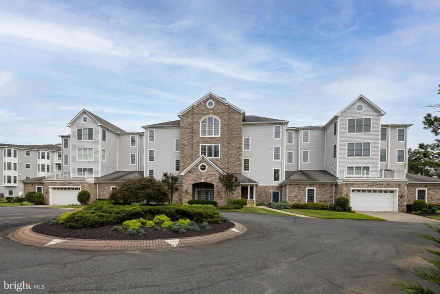 You're going to love the community of Waters Edge in Harford County! This beautiful waterfront community offeres a unique blend of tranquility and luxury living! There is no other development in Harford County like it! Situated on Bata Blvd in a private gated community, it provides residents with a waterfront lifestyle overlooking the Bush River and an abundance of wildlife. Once inside, every room of the condo offers expansive views of the river and its surroundings, creating a peaceful retreat with a one-of-a-kind view that must be seen. Residents enjoy a range of amenities such as a private pier for fishing and kayaking with a dedicated area for kayak and canoe storage, a clubhouse with kitchen facilities, meeting rooms, exercise facilities, showers, and an outdoor swimming pool and hot tub. Scenic waterfront walkways and meticulously landscaped, pet friendly grounds enhance the community's appeal. Interior features of this fabulous condo include elevator access, a parking garage, exterior parking, and a secured intercom system in your lobby for convenience and safety. Inside you will find panoramic waterfront views from multiple rooms. The gourmet kitchen is a chef’s dream, featuring stainless steel appliances, corian countertops, a double bowl sink, tile flooring, beautiful cabinetry, a breakfast bar, and a built-in desk—perfect for both cooking and casual dining.

The expansive living room is ideal for entertaining, with a large sliding door that opens onto a private waterfront balcony, seamlessly blending indoor and outdoor living.

The primary suite, which boasts private access to the waterfront balcony, two generous walk-in closets, and a spa-like en-suite bath with a soaking tub and walk-in shower. The second bedroom also enjoys private waterfront balcony access, perfect for guests or a home office with a view.  A separate laundry room/storage area within the unit adds convenience and there is a separate storage unit in the garage. Waters Edge offers a lifestyle of comfort, security, and natural beauty, making it a standout community in Harford County for those seeking waterfront living with modern amenities.