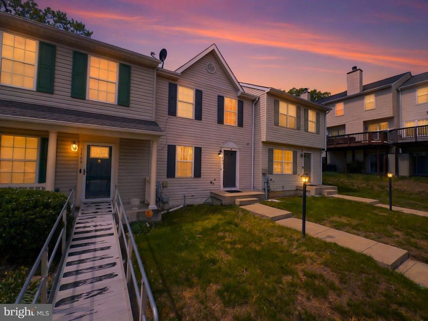 Welcome to 3105 Jacqueline Way a spacious and inviting townhome in the heart of Bryans Road! This beautifully maintained property offers three levels of comfortable living space, complete with modern touches and plenty of natural light.

Step inside to find a bright and open main level featuring a large living room with gorgeous flooring and neutral paint, perfect for entertaining or relaxing. The kitchen offers ample cabinet space, classic appliances, and room for a breakfast nook, while the adjoining dining area flows seamlessly into the living space.
Upstairs, you'll discover generously sized bedrooms, including a primary suite with great closet space and large windows. The secondary bedrooms are versatile and can easily serve as guest rooms, home office, or hobby spaces. Bathrooms throughout the home are updated with modern vanities and finishes.

The finished basement provides additional living space ideal for a rec room, home theater, or playroom with walk-out access to the backyard. The fenced rear yard backs to trees, offering both privacy and a peaceful setting for outdoor gatherings.

Located in a quiet community, this home is just minutes from shopping, dining, parks, and major commuter routes for an easy drive to DC, National Harbor, and Northern Virginia.

Don't miss the chance to make this move-in ready home yours!