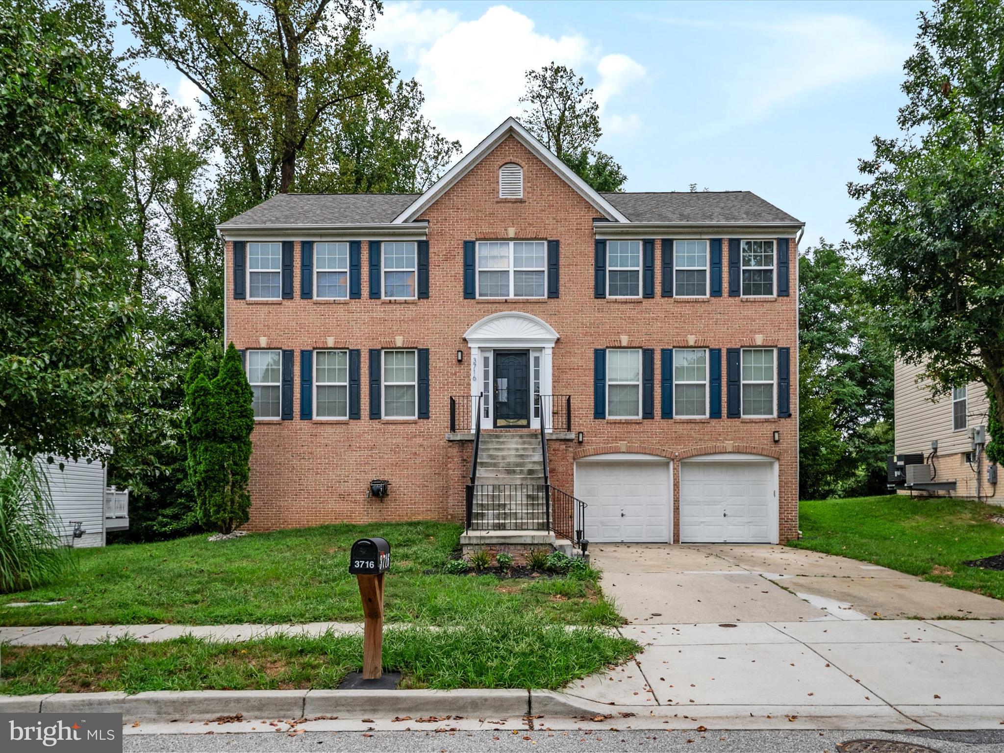 Welcome to your dream home at 3716 Hill Park Drive, nestled in the heart of Temple Hills, MD! This charming abode offers the perfect blend of comfort, style, and fun, making it an ideal haven for anyone looking to live their best life.
Step inside and be greeted by a bright and airy living space, perfect for hosting gatherings with friends or enjoying cozy nights in. The impeccably kept 5 bedroom, 3 full/1 half home with an office/den on the main floor - two car double tandem/workshop garage with fireplace offers ample room for everyone to spread out and relax.
Imagine whipping up your favorite meals in the well-appointed kitchen, featuring new appliances (2023), double oven, new garbage disposal (2025)and a glass rinse with an over sided island and open floor plan. Picture yourself sipping your morning coffee in the front sitting room or oversized family room with fireplace. The possibilities are endless!
New 50 year roof installed in 2024, water heater rod cleaned and flushed, light fixtures updated, walls painted in 2022, two smart thermostats, extra freezer - 2024, new washer and dryer; the list goes on.
Outside, the property provides a generous back yard with boundary fence. This gem of a home is located in a cozy neighborhood with convenient access to local amenities, parks, and restaurants, shopping and just minutes from major highways and Andrews AFB/Joint Base Anacostia - you'll love the convenience and community feel of living here.
Don’t miss out on this fantastic opportunity to make 3716 Hill Park Drive your new home sweet home. It’s not just a house; it’s a lifestyle waiting to be embraced. Schedule a tour today and prepare to fall in love!