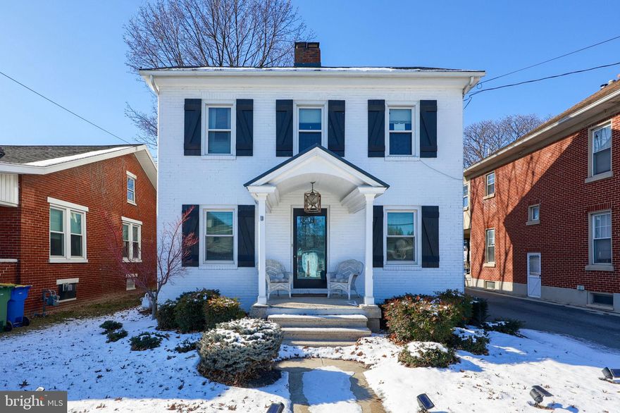 This beautifully updated all-brick Colonial is the perfect place to land in your homeownership journey. This home has been completely refreshed from top to bottom!  It’s the ideal blend of preserving the timeless character of the home while adding the charm of the popular modern farmhouse style to the decor.   You can simply move in, unpack, and start making memories!  As you enter the home, you’ll quickly realize this property delivers a warm and welcoming feeling! There have been smart updates like new insulated windows, updated metal roofing and central air conditioning.  Combine those items with the modern finishes inside, you get a home that makes  everyday living comfortable and easy. Every space feels warm, inviting, and ready for your personal touch. One  of the many highlights of the home is the third floor walk-up attic flex space.  This  is a perfect spot for a home office, playroom, gaming room, or creative retreat.  The true outside highlight of the home is the oversized covered patio that is truly the ideal spot to unwind and reflect on the moments of the day.  Not to be outdone, the detached two-car garage gives you plenty of storage and off-street parking.  This is a HUGE bonus to find in a home at this price range! If location is important to you, you can’t get any better than this one!   You have all the major shopping, popular restaurants and even a gym within walking distance if that is preferred!  Being in Central York School District, you’re just a moment away  from I-83 and Route 30!   We can’t say enough about this home.  We know that finding something that’s move in ready  AND affordable is very hard to find in today’s market, but we think this is the one for you ! 
If you’ve been waiting for a home that feels “just right,” this one checks all the boxes. Come see it for yourself and fall in love!