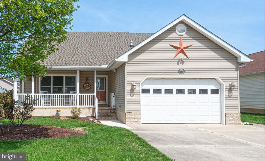 Beautiful One-Level Living Just Minutes to the Beach
Welcome to this well-maintained 3-bedroom, 2-bath ranch-style home offering easy, single-level living in a desirable coastal community. This home has been lovingly enjoyed year-round by its original owner. The open-concept layout features a spacious great room with vaulted ceilings and a cozy gas fireplace, seamlessly flowing into the dining area and kitchen complete with a breakfast bar—perfect for entertaining or everyday living. Step into the bright all-season sunroom, surrounded by windows and overlooking the backyard, with access to a three-season porch that connects directly to the private primary suite—creating a peaceful retreat. Outdoor living shines here, with a rear deck, fenced-in yard, storage shed, and outdoor shower—ideal after a day at the beach. Additional highlights include a generously sized laundry room off the garage, a charming covered front porch, and a beautifully landscaped yard with an irrigation system. Located in the sought-after Keenwick Sound community, residents enjoy access to a boat ramp, clubhouse, pool, and year-round activities—all just approximately 3 miles from the beach and close to shopping, golf, and local entertainment, including concerts at Bayside. Offered partially furnished, this home is ready for you to start enjoying coastal living.