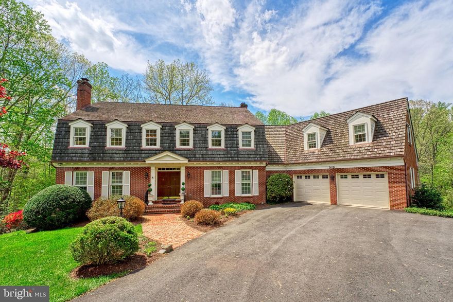 Ideally situated on a private 1+ acre lot in the desirable Swinks Mill community of McLean, this home offers the perfect blend of natural serenity and everyday convenience. Nestled on a quiet cul-de-sac across from Scotts Run Nature Preserve, you will enjoy peaceful, wooded surroundings with direct access to nature trails while being just minutes from the Nations Capital, Tysons, and major commuter routes. With top-rated schools, premier shopping, dining, and cultural attractions nearby, this location offers an exceptional lifestyle in one of Northern Virginias most coveted areas.
MAIN LEVEL: The traditional floor plan offers a spacious home office with custom built-ins, a formal living room with a classic wood-burning fireplace and a formal dining room adorned with crown molding and serene views of the private, tree-lined backyard.
The light-filled eat-in kitchen features granite countertops, stainless steel appliances, and flows into the inviting family room with a second wood-burning fireplace, wet bar, and direct access to a stunning wooden deck, perfect for indoor-outdoor living. A convenient powder room, walk-in pantry, laundry room, secondary staircase, and an attached two-car garage complete this level.
UPPER LEVEL: The upper level offers four generously sized bedrooms and three full bathrooms. The expansive primary suite is a true retreat, featuring two walk-in closets, a cozy sitting area, and a luxurious en-suite bathroom with double vanities, a soaking tub, and a separate shower. Two additional bedrooms share a well-appointed hall bathroom, while a fourth bedroom with its own private bath and cedar-lined closet provides a perfect space for guests or extended family.
LOWER LEVEL: The walk-out lower level offers additional living space, including a versatile flex room, perfect for a home gym, playroom, guest space, or second office along with a convenient powder room. The unfinished area provides generous storage options or potential for future customization to suit your needs.
OVER ALL this home offers the perfect balance for every life style!