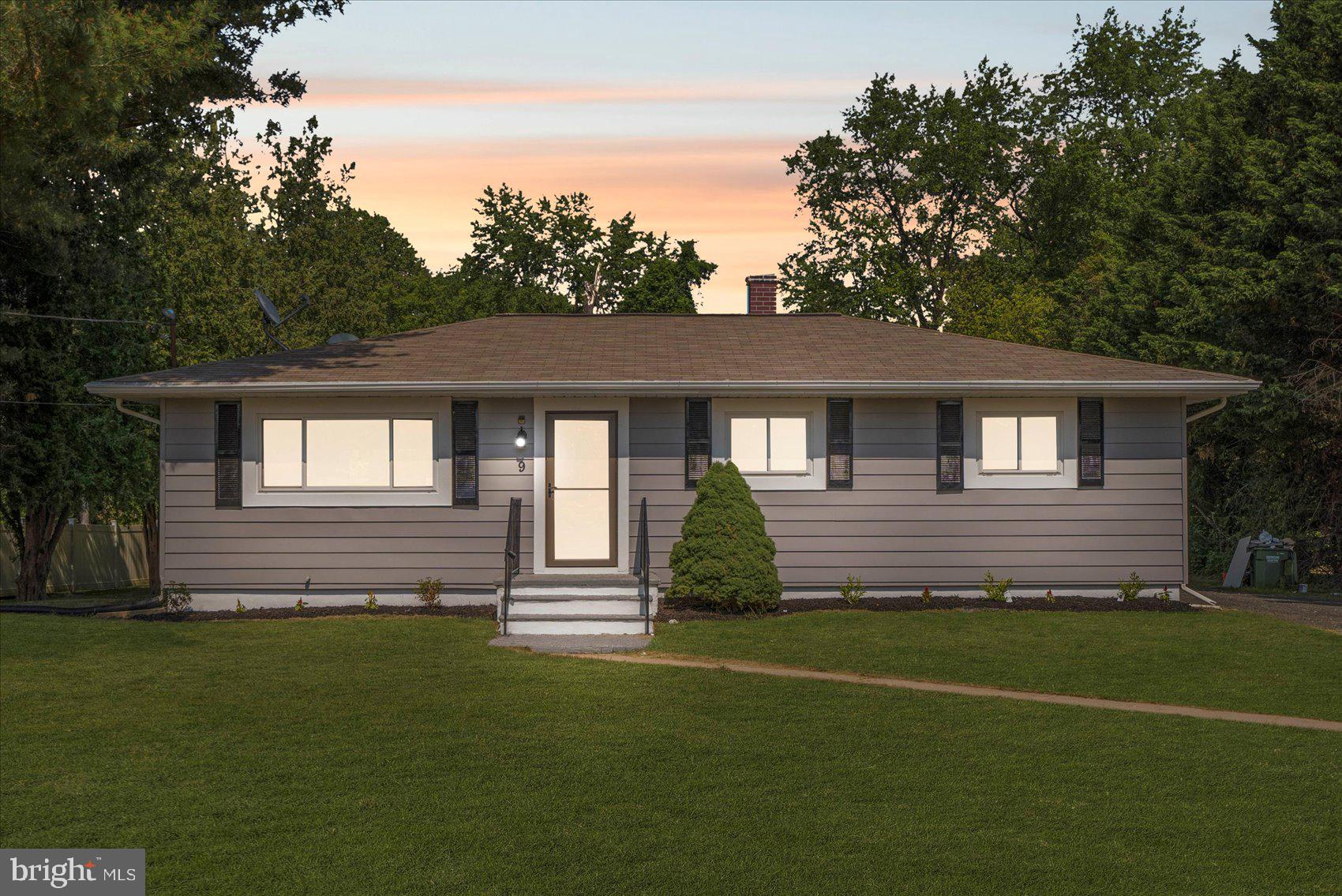 Welcome Home to 9 Corns Drive!! This Beautifully updated rancher located on a corner lot will give you the space you need to create a life you desire. Boasting an array of sleek finishes throughout this 3 Bedroom, 1.5 Bathroom home has so much to offer. The main level offers an open concept with spacious living room, dining area, kitchen, 3 entry level bedrooms and 1.5 Bathrooms. The kitchen boasts S/S appliances, white shaker cabinets and quartz counters. Spacious unfinished basement offers lots of storage areas or endless possibilities. This home has it all! Book your private showing today before it's gone!!