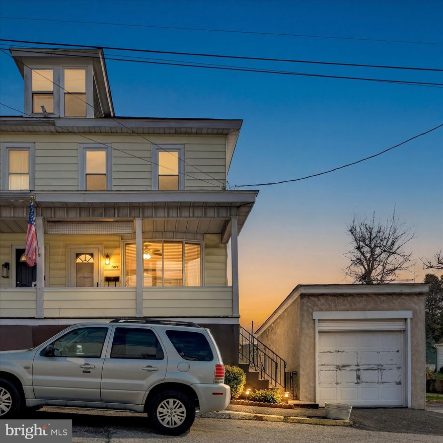 Wow! You won’t want to miss this recently remodeled 3-bedroom semi-detached home in Pottsville, featuring a finished third floor that could serve as a 3rd bedroom if a heat source is added, or would make a perfect man cave or craft room. This home has been thoughtfully updated and offers fresh paint, new flooring, updated electrical with a 200-amp panel, a new coal/oil furnace, replacement windows, and a brand-new roof for years of peace of mind.

An added bonus is the second parcel included in the sale, which features a one-car garage, carport, and additional yard space—perfect for children or your furry friends to enjoy. Start your mornings relaxing on the new deck with a cup of coffee while watching the sunrise, or unwind in the evenings with a glass of wine after a long day.

This home truly has it all—schedule your showing today! 🏡