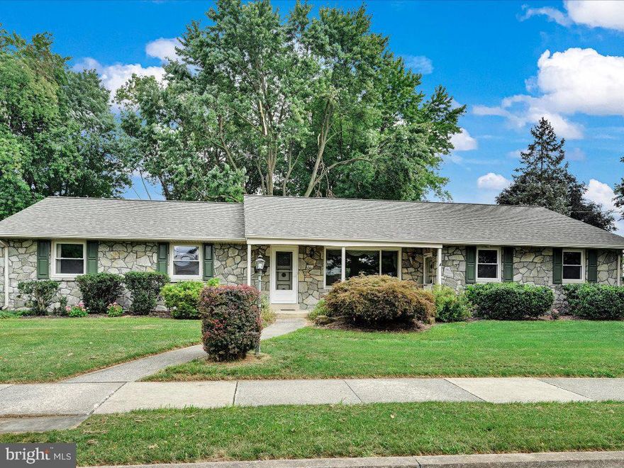 Don't miss this charming stone rancher on a 3/4 acre corner lot.  Welcoming entry with front porch. Walk to downtown Lititz & Bonfield Elementary School or bike to the Warwick/Ephrata rail trail. Newer Anderson tilt-in windows, new roof in 2017, new heat pump and Central Air- 2020. Four seasons sunroom  features skylights, walls of windows and separate heating & A/C unit.  Main bath remodel in 2015 complete with granite countertop and tiled shower. Enjoy 1000 square feet of added living space in finished basement.