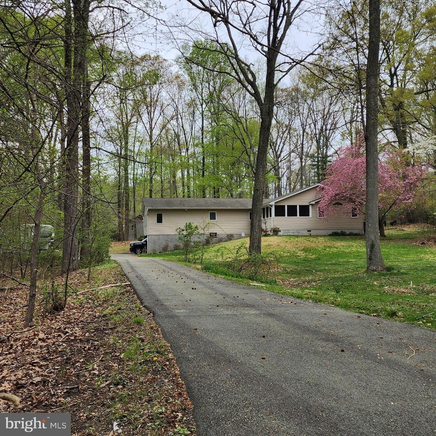 Agents are Not going to miss this one!!!   Professional Photos to be done 8/19.  

Geo Thermal Heat Pump& 15kW back-up generator.

Discover your dream home at 3191 Hunting Creek Road in beautiful Huntingtown  MD. This spacious 3,543 square foot property is set on 3.2 acres of lush wooded land, providing a serene escape from the hustle and bustle of everyday life. The home features three inviting bedrooms and three bathrooms, designed for maximum comfort. Key highlights include a state-of-the-art geothermal HVAC system, central vacuum, and a backup generator. Enjoy the benefits of a  22x30 detached garage, a cozy 16x24 porch, and convenient two-car carport, complemented by two separate driveways for easy access. With no HOA costs, this property offers a unique opportunity to enjoy a peaceful lifestyle in a picturesque setting

Lot is 3+ acres, should be good for chickens/horses -- see Calvert County.
https://www.calvertcountymd.gov/3361/Hobby-Farmers