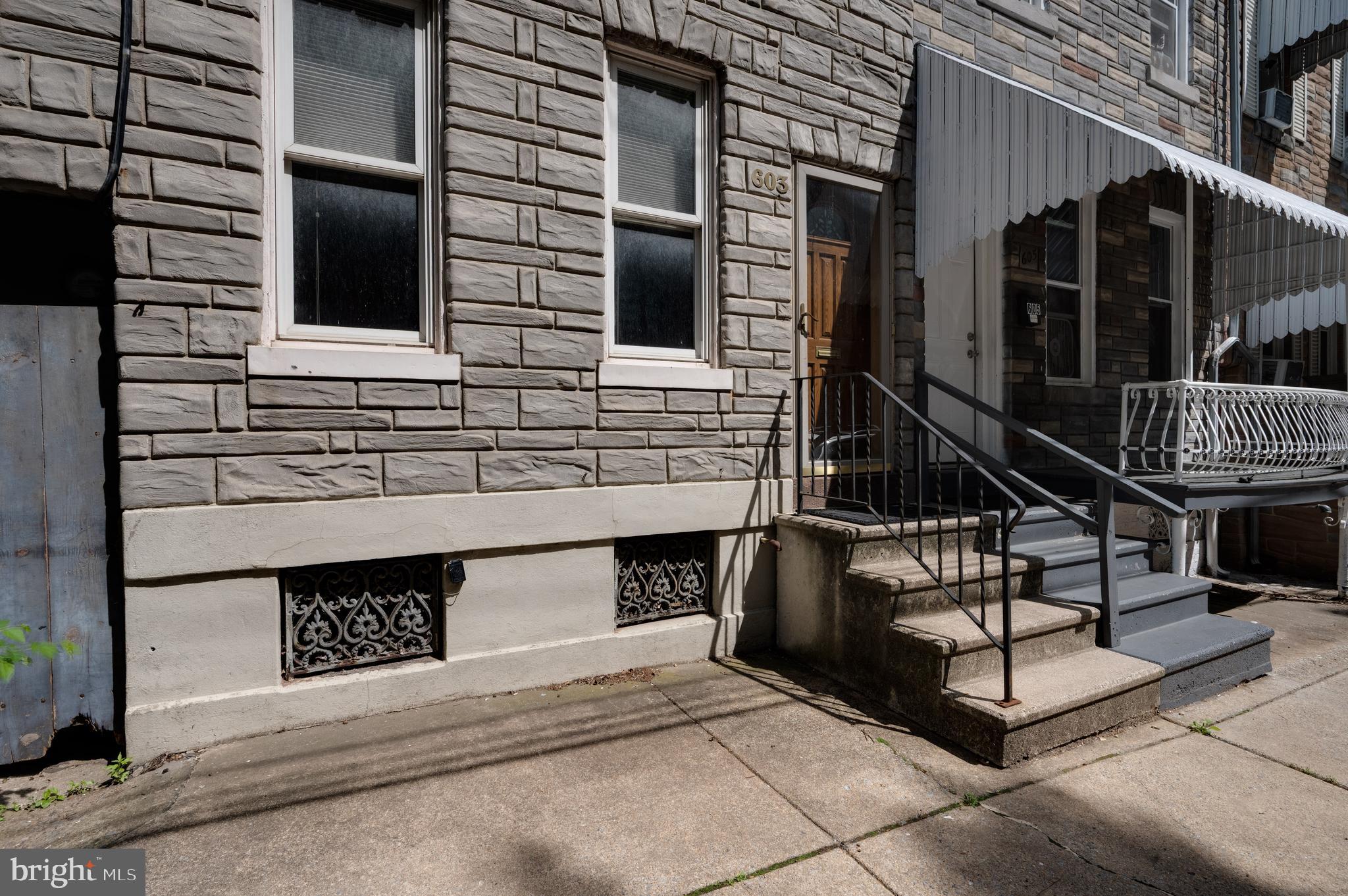 Great opportunity to own a property in Reading's historic Prince district! Set on a tree lined street close to skate parks, playgrounds, colleges, and highways - this property just needs some finishing touches to restore it to it's beauty. The first floor features a nice sized living room, and curved staircase that separates the living area to the dining room, and a beautifully updated eat in kitchen with stainless steel appliances. The second floor of the property has two bedrooms with great closet space. One bedroom is private and the other bedroom is a walk through to the full bathroom and to the unfinished attic. The basement is unfinished and has great storage space and is home to the natural gas furnace. The rear yard is partially covered and easy to maintain. This property won't last, schedule your showing today!