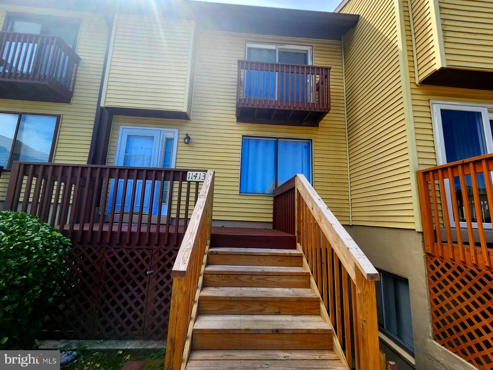 Conveniently located between Washington, DC, and Baltimore, as well as their surrounding suburbs, the property offers close proximity to major thoroughfares, shopping centers, and restaurants. Residents benefit from a neighborhood playground situated directly behind the home and enjoy the ease of condominium living with exterior maintenance managed by the association. Please note that FHA approval may not be available; prospective buyers are encouraged to confirm with their lender.