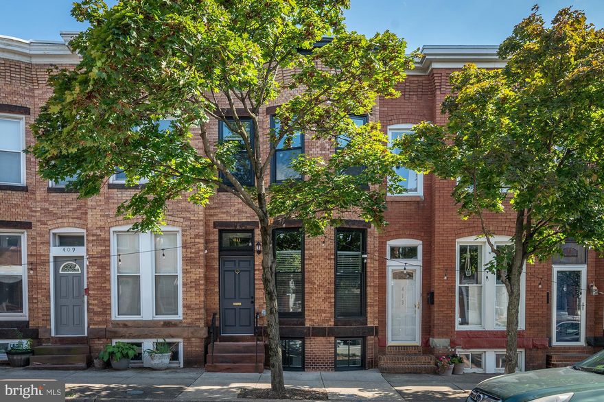 10 YEAR CHAP credit approved  (based on $140,000 initial appraised value ) 3bedroom+DEN and 3 bathroom renovation with PARKING. Fully renovated with premium finishes, while preserving its historic beauty, this property features exquisite attention to detail. Open and inviting floorpan, gorgeous fireplace mantel, exposed brick, gleaming hardwood floors, two-tier chef's kitchen with incredible layout and accent lighting, premium quartz countertop and more. Second floor features incredibly spacious and airy layout, beautifully restored historic trim, offering large bedrooms and designer bathrooms.. Lower finished level offers a bedroom, full bathroom and a den - perfect for an additional family room or a home office.  Detached garage also features a rooftop terrace - great for family gatherings. Awesome location in Remington, close to all that Baltimore downtown offers, as well as an easy access to restaurants, shopping and to major highways. Complete rehab with brand new HVAC, electric, plumbing and roof. Pending release - buyer failed to perform.