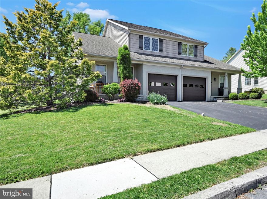 Welcome to this well maintained semi-detached home offering comfort, convenience, and a desirable layout.  Featuring 3 bedrooms and 2 full baths, this home is designed for easy living with a spacious primary bedroom and full bath conveniently located on the first floor.  The bright and functional kitchen includes a large pantry for abundant storage, and the first floor laundry adds to the home's practical appeal.  Upstairs, you'll find two additional bedrooms and another full bath, providing plenty of space for family, guests, or a home office.  The full unfinished basement offers endless possibilities for storage, a workshop, or future finishing potential.  A one car garage adds convenience, while the nice rear deck is perfect for relaxing or entertaining outdoors.  Situated on a corner lot, the property provides added yard space and curb appeal.  Ideally located near the community pool and offering easy access to major roads, shopping, dining, and everyday conveniences, this home combines a peaceful neighborhood setting with excellent accessibility in beautiful Lancaster county.