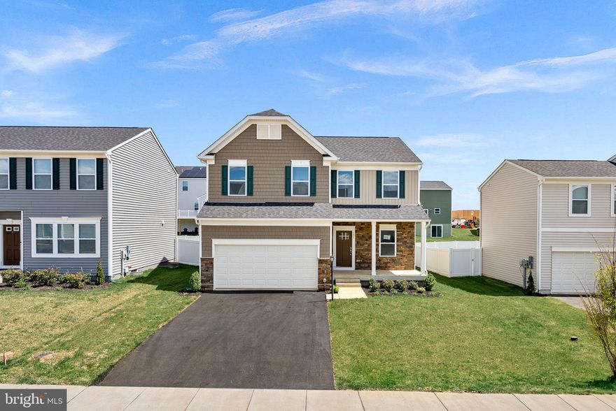 BRAND NEW HOME – READY NOW! 

Welcome to the highly sought-after Rockford floor plan with full front porch and partial stone.  This thoughtfully designed home boasts 4 bedrooms, 3.5 bathrooms, and a 2-car garage. The open-concept main floor includes a sunroom, a spacious living room, and a flexible space with double glass doors—perfect for a private home office or study. Step outside to enjoy the expansive 10x18 composite deck, ideal for outdoor entertaining.

Upstairs, you'll find generously sized bedrooms and the convenience of a second-floor laundry room. The luxurious primary bathroom features a rain shower head and a double vanity, offering a spa-like retreat.

The large finished basement provides additional living space, complete with a full bathroom and walk-out access to the rear yard.

Please note: Photos are for illustration purposes only. Don’t wait—contact our sales team today to schedule your tour and secure this beautiful home!