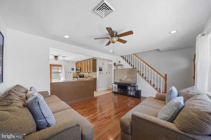 Welcome to 7526 Henry Avenue, a four-bedroom, two-bath home offering space, flexibility, and inviting indoor-outdoor living in the heart of Roxborough.

The main level opens into a bright and spacious living area featuring hardwood floors and a natural flow into the eat-in kitchen. The kitchen is thoughtfully designed with a breakfast bar, tile backsplash, and sliding doors that lead directly to a large deck and expansive backyard, an ideal setup for everyday living, outdoor dining, and entertaining.

Two comfortable bedrooms and a full bath with a shower/tub combination are located on the main level, offering convenient single-floor living options. Upstairs, you’ll find two additional generously sized bedrooms along with a second full bathroom and ample closet space throughout.

The finished basement adds valuable additional living space and is currently set up as a home office, along with a separate laundry area toward the rear.

The exterior of the home offers great curb appeal with a welcoming front lawn, multi-car driveway parking, and a garage for added convenience.

Located in Roxborough, a neighborhood known for its balance of city access and natural beauty, the home is close to shopping and dining along Ridge Avenue, convenient routes into Center City, and the expansive trail system of Wissahickon Valley Park, one of Philadelphia’s most beloved outdoor spaces.

With its versatile layout, generous outdoor areas, and easy access to both neighborhood amenities and nearby green space, 7526 Henry Avenue offers a lifestyle that blends comfort, convenience, and connection to the outdoors.