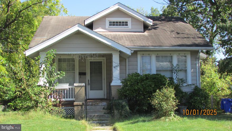 SOLD AS IS CONDITION.  Less than 1 mi from University of MD!   Bus stop nearby. Perfect rental for students housing. 4 Bedrooms, 2 Baths, Upper level finished but no closet. Enclosed Rear Porch, Washer & Dryer in basement (as is). Convenient to shopping, fast food, Bars and much more.  Off street parking for 3 cars.  Large fenced back yard.  Needs some TLC but has lots of potential, just in time to get it ready for 2026-27 school year.