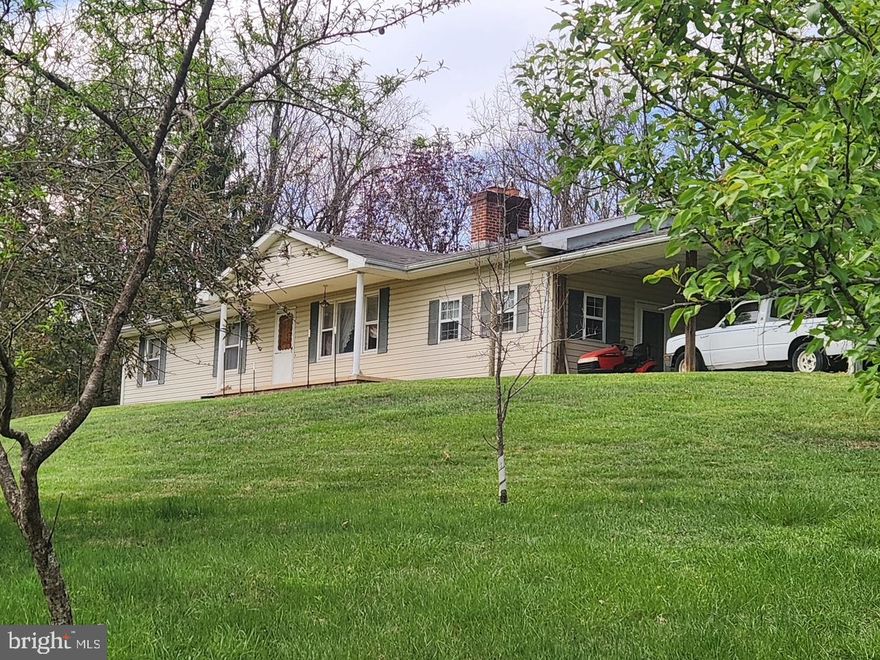Own your own unrestricted property in WV.  3 BD Room, 2 Full Bath home located on 2.3 beautiful acres.  Scenic views and rural living but conveniently located to shopping, medical care, dining and many recreational areas of WV.  Features vinyl siding, shingled roof, whole house generator, and fireplace.