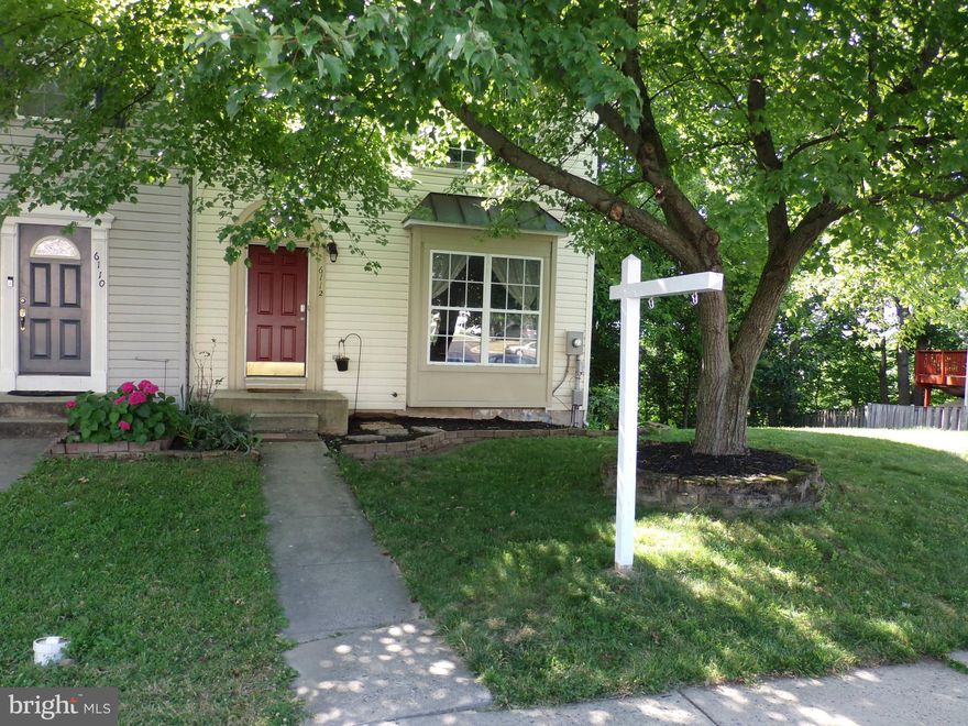 End unit with 2 large suites on top floor and 1 in the basement with full bath and private entrance. Updated kitchen with Stainless appliances and cozy nook seat to view out the back to the deck and trees that cover the rear of the property. Oh, and don't forget the deck! Large with ample space to entertain. Newer HVAC and roof. Community has pool, tennis and trails. Local shopping center and food establishments.Please observe Covid-19 precautionary practices.  Wear mask and use foot coverings provided.Offers will be presented Tuesday, 7-14. Bring the best! Thank you.