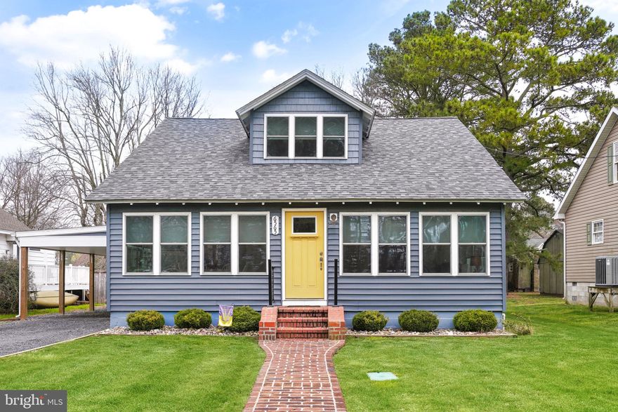 Discover this exquisite 3-bedroom, 2-bath Cape Cod style home nestled on a generous .35-acre lot in the heart of Chincoteague Island. Lovingly gutted to its original framing, this property has been superbly remodeled, blending timeless architecture with modern luxury. The open-concept main level dazzles with recessed lighting, leading you to an amazing sunroom brimming with natural light, ideal for dining. Elegantly flowing into the spacious living room & kitchen, you'll find beautifully crafted hardwood flooring. The kitchen impresses with granite countertops, a large island for gathering, stainless steel appliances, complemented by a substantial walk-in pantry/laundry room. The convenience of a first-floor bedroom and a full bath equipped with a stylish tile shower enhances the layout. The second floor is a haven of privacy, featuring a primary suite with its own modern soaking tub, separate tile shower, and an additional bedroom that promises restful nights. Outside, the home extends its welcome with a deck for leisurely afternoons, a screened-in porch, a detached garage, & a shed for extra storage. The large backyard, bordered by a privacy fence, offers boundless potential for outdoor living and entertaining. This home is not just a residence; it's a serene retreat on charming Chincoteague Island.