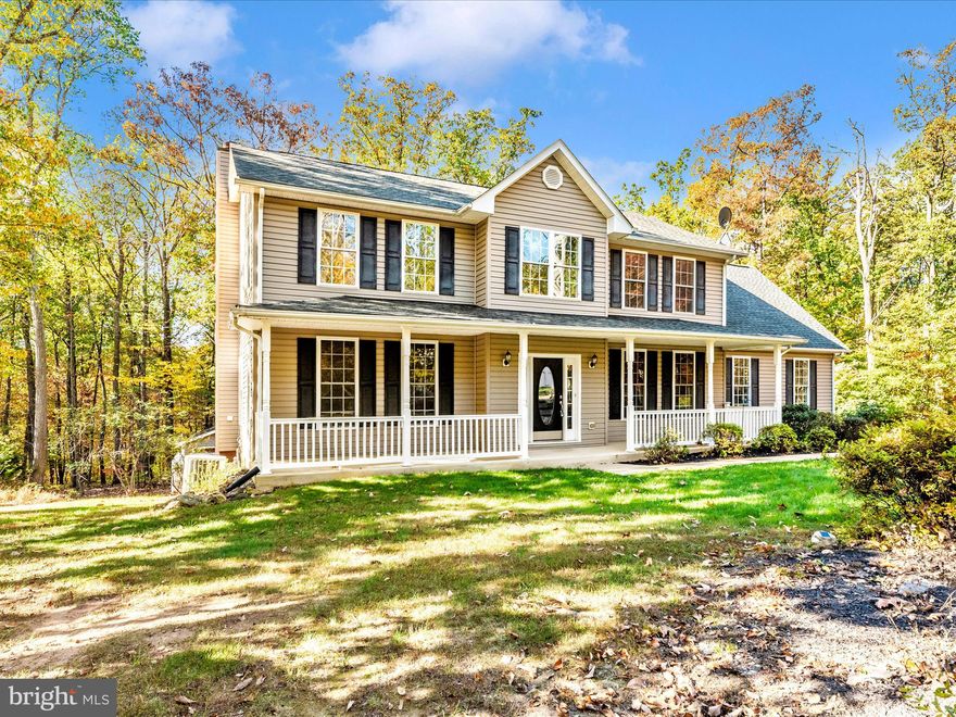 Welcome to Your Private Escape at 10027 Pine Tree Rd, Woodsboro!!
Tucked away on 2.78 acres of peaceful yard and wooded surroundings, this stunning property offers a rare blend of luxury, privacy, and comfort—your very own retreat from the everyday.
Step into a a beautiful 5-6 bedroom, 3.5-bath home that impresses from the start. The nicely landscaped front yard and inviting front porch set the tone, while the spacious back deck is surrounded by nature create the perfect outdoor sanctuary.
Inside, the main level offers a flowing open layout ideal for gatherings, featuring an open kitchen, cozy living room, and bright sunroom—all seamlessly connected and opening directly to the deck for indoor-outdoor living at its finest.
Upstairs, you’ll find four generously sized bedrooms, including a luxurious primary suite with a private bath and a walk-in closet that offers space and elegance. The upper level also includes a well-appointed hall bathroom and a conveniently located laundry room.
The fully finished lower level adds even more living space, with a fifth bedroom, full bath, spacious family room, custom bar.... plus direct access to a rear patio that makes entertaining or relaxing effortless.
Whether you're hosting friends or enjoying a quiet evening at home, this property offers the perfect blend of natural beauty and modern comfort. Come experience it for yourself—this one is truly special.
Professional pictures and more updates to come... 
 Gas FP & Furnace in basement. - 500 gal propane tank (owned).  Updates the last few years:   New Heating system on 2nd Floor and new outdoor unit. Insulation in attic to improve efficiency. New Shed, New Deck, Flooring in main area,  Updated staircase, some updates to bathrooms