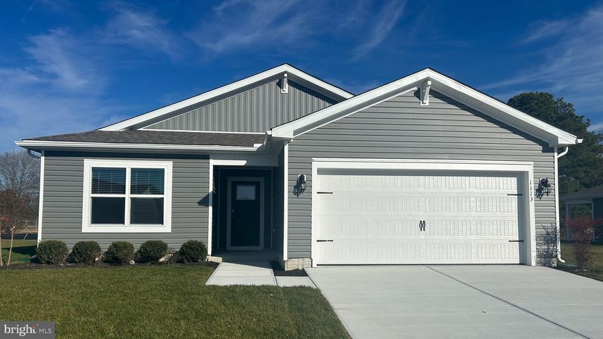 **Red Tag Sales Event now through January 25, 2026!  Was $334,990  Now: $324,990!  Home must close on or before 3/31/2026.** Discover a new home under construction at 1113 Albritton Lane in the Birdsong Village community of Salisbury, MD. The Lismore is a 1,558 square foot, open-concept ranch home that offers three large bedrooms, two full bathrooms, and a two-car garage. 

The covered entry alcove enters to a welcoming foyer with a coat closet nearby and two spacious secondary bedrooms. The guest bathroom is conveniently located near both bedrooms for guests and offers its own linen closet. 

The home's well-designed kitchen features timeless white cabinets, quartz countertops, a generous corner pantry, center island, and stainless-steel appliances. The kitchen is open to the great room and dining area, offering an abundance of natural light and plenty of space to entertain or gather. 

The large owner’s suite is a retreat near the back of the home with its own private bathroom including a tiled walk-in shower, double bowl vanity, and an impressive walk-in closet. 

Located near the middle of the home, the laundry room is conveniently close to all three bedrooms. Your new home will also come with white window treatments, a sodded, irrigated, and maintained lawn, as well as America’s smart home® package, giving you full peace of mind.

Pictures, artist renderings, photographs, colors, features, and sizes are for illustration purposes only and will vary from the homes as built. Image representative of plan only and may vary as built. Images are of model home and include custom design features that may not be available in other homes. Furnishings and decorative items not included with home purchase.