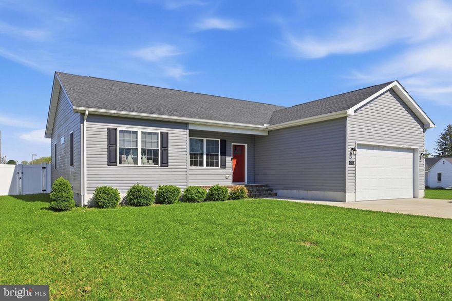 Welcome to this beautifully maintained 6 years young home, offering the perfect balance of modern living and small-town character. Step inside to an open layout featuring a spacious living area, contemporary kitchen with soft-close drawers/cabinets, stainless steel appliances, and stylish finishes throughout. Whether you're cooking, entertaining, or relaxing, the thoughtful design makes everyday living effortless. Enjoy the outdoors in your fully fenced backyard with privacy fencing - ideal for pets, gardening, or simply unwinding. This home is less than 2 miles from Killens Pond State Park which includes amenities such as hiking and biking trails, playgrounds, picnic areas, kayak and boat ramps, fishing, paddle boats and a WATER PARK! One of the best perks? You're just a short walk to local shops, dining, and schools. Embrace a walkable lifestyle in a friendly neighborhood setting... all without the rules or fees of a typical subdivision. This home delivers freedom, privacy, and community all in one. Don't miss your chance to own this like-new home nestled on a quiet street in one of Kent County's most welcoming communities. Schedule your tour today!