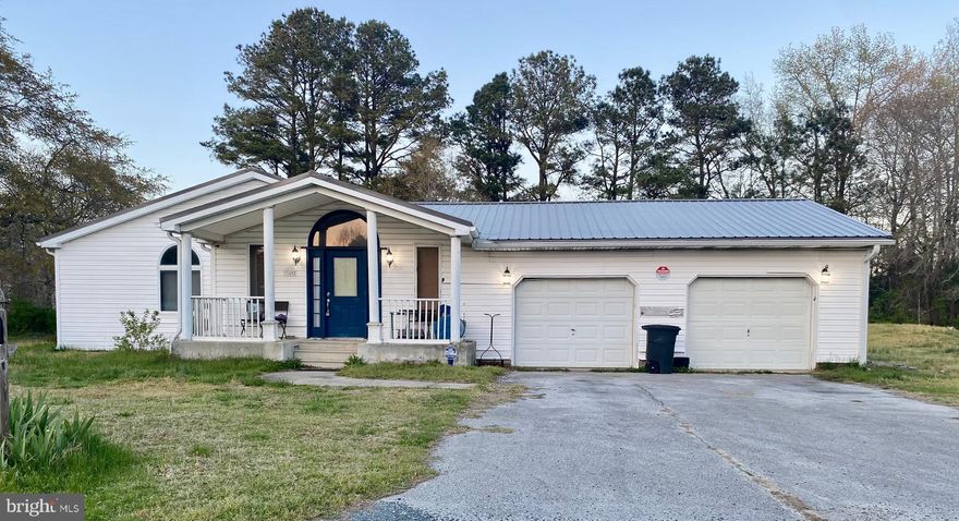 Buyers, bring your imagination!  This 3-bedroom, 2-bath single-family residence offers numerous recent upgrades.  Major system improvements include a septic system installed in 2019, dual HVAC systems (rear unit replaced in 2020 and front unit in 2024), and a water heater updated in 2023.  The home also features a durable metal roof complemented by Leaf Filter gutters, both installed in 2024, providing long-term efficiency and low maintenance.  Step outside onto the deck overlooking a fully fenced backyard—perfect for entertaining and pets.  With key updates already completed, this home is ideal for buyers seeking reliability and value.