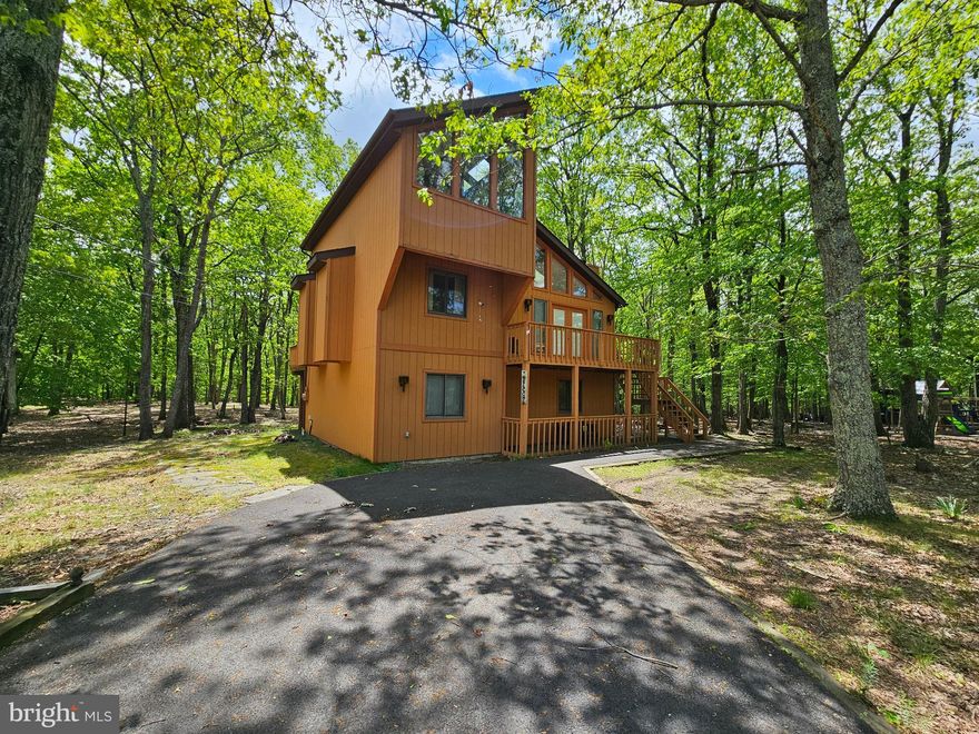 Welcome to 8226 Woodchuck Court, located in the desirable gated community of Penn Estates in the heart of the Poconos. Nestled on a quiet cul-de-sac, this home offers privacy, comfort, and a lifestyle filled with resort-style amenities.
The property features a thoughtfully designed layout with inviting living spaces ideal for everyday living and entertaining. Natural light fills the home, creating a warm and welcoming atmosphere, with plenty of opportunity to personalize to your taste. Whether you’re searching for a full-time residence, weekend getaway, or investment property, this home offers exceptional potential.
Penn Estates residents enjoy access to three community lakes, multiple swimming pools, basketball courts, tennis courts, a volleyball court, and a dog park, etc.. providing endless options for recreation and relaxation. The gated setting offers peace of mind while maintaining a strong sense of community.
Conveniently located near shopping, dining, schools, and major roadways, with easy access to hiking, skiing, and all the outdoor attractions the Poconos are known for.
Don’t miss the opportunity to own a home in one of East Stroudsburg’s most sought-after communities — schedule your private showing today!