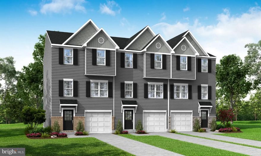 Quick Move In! Mid Summer, 2024.  Introducing the St. Paul, available exclusively at South Brook, Inwood West Virginia.
The St. Paul,  4 bedrooms and 3.5 baths three level townhome with a one car garage.  The main level offers a spacious open concept floor plan .  The generous Family Room flows seamlessly into the beautiful fully equipped Kitchen with a pantry closet and breakfast nook.  You will also find a Powder Room on the main level of the home.  Off the Kitchen enjoy your private composite exterior deck, perfect for entertaining or relaxing after a long day at work.
Heading upstairs, you will find the luxurious Owner's Bedroom with it own Owner's Bath and spacious Walk- In Closet.    Upstairs there are two additional Bedrooms with a second Bath with a combination tub and shower.  Additionally, there is a washer/ dryer space conveniently located to the Bedrooms.
The lower level of the home features a spacious Foyer and Guest Closet plus an area that can be finished as a Recreation Room either now or later.  Additionally, there is a one car private garage plus additional parking on the outside driveway.
We look forward to showing you ways you can personalize this design to your family's lifestyle and needs.  We are excited for you to call the St. Paul home.