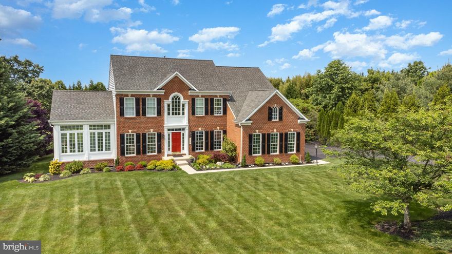 You will fall in love!  Absolutely fantastic 5 Bedroom  Custom Colonial Home  in desirable Colvard Manor of  Forest Hill on 1 acre of manicured gardens, trees and hedges.  The private well landscaped level yard situated  in the cul-de-sac will impress you as well as the meticulously maintained neighborhood that surrounds you with its hills and pastural views.  This stately colonial boasts of over 5,600 sq ft of finished living space which includes the newly renovated lower level as well.   Entering the foyer are the lovely cherry hardwood floors throughout the main floor and a beautiful dual staircase with a library/sitting room and formal dining room that greet you.  The main floor also boasts of a large conservatory beaming with light, windows on all sides, along with the spacious living room with cozy gas fireplace,  and a private office,  great custom kitchen with cherry cabinets, newer appliances (2021)  and huge pantry, and an adjacent  expansive sun-drenched breakfast room to eat together.  Head outside from the breakfast room to the patio with firepit and enjoy the expansive flat and private backyard.  Electric hook up is located on the patio for your future hot tub.   The laundry and mudroom area are conveniently located  directly off the garage entry. ( Dryer 2023)  Venturing up the dual staircase, the home offers the lovely primary bedroom with tray ceiling and primary en-suite and large closet. Such a beautiful bathroom and an owners delight! In addition are the 3 great size bedrooms with terrific  closet space in each and another full bath as well.    The Lower Level in this home will absolutely thrill you with all it offers!    A  5th bedroom with full window and  a full bath, large Media room with barn doors, Work-out room, Game room with barn doors and an exit up to the backyard,  and (not pictured)  another Office, as well as storage galore and utility room  with space for a workshop.   3 zone HVAC system - 2 recently replaced!  New well reserve tank.  Home has been meticulously maintained. You will not be disappointed ! Let's make this your new home!