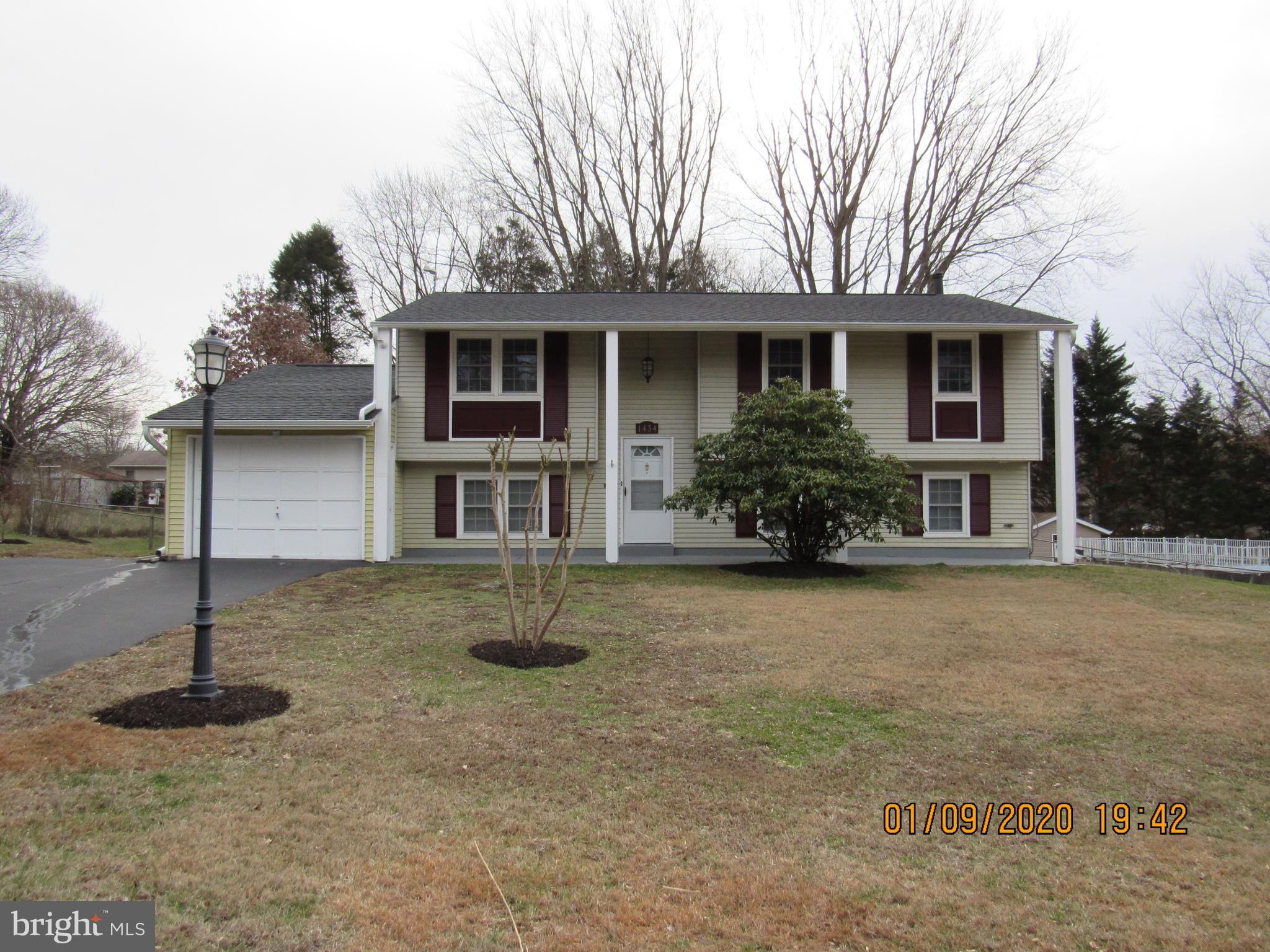 Northern Calvert County in Cavalier County is where this is located making it an easy commute to DC., Military Bases and Annapolis. Close to shopping, library, restaurants and Chesapeake Bay Beaches & Boardwalk. This home has been remodeled, freshly painted, new flooring throughout, new kitchen with granite countertops, new cabinetry, new stainless appliances, Breakfast Bar and Pantry. The main level is an open floor concept. Living and dining rooms are adjacent to the kitchen. Also ,on this floor you will find 3 nicely sized bedrooms and a full bath with shower/tub combination. On the lower level is an L shaped family room with propane fireplace, slider to back yard and front windows allowing naturally filtered light to come into this level. Storage under stairwell as well as storage room adjacent to the laundry room. This storage room has shelving and above ground oil tank. Laundry has full size washer and dryer and utility sink for your convenience. There is also a exit door from this area. This home comes with a 1 car garage with garage door opener. No access to house but door to garage is located on front porch. Button inside opens the garage door. It is on a timer so if you want to be in their longer, use the garage door opener inside the garage. Fully fenced large back yard with shed and concrete patio. There is also an entrance to the garage and to the laundry area. The back yard is perfect for entertaining when it gets a little warmer. Home is ready for tenants asap. Propane gas is used for the stove and the fireplace. Pets allowed on a case by case decision with $500 security deposit. MOWING AND LANDSCAPING INCLUDED IN THE RENT. We are looking for good credit references and work history. Please call if you have any further questions. TO APPLY TENANT PAYS $40 PER ADULT ONLINE. mysmartmove.com. Go to website and look for property address. Their number if you need assistance is 1-866-775-0961. Please call listing agent if you are going to apply. Thank you.