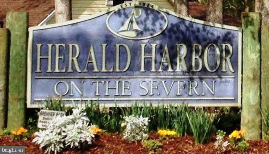 Two adjacent R-5 Lots Totaling 7500 SQ.FT.  have been merged into one buildable canvas. Nestled in Herald Harbor, a historic and scenic enclave along the Severn River!                                                                                                  Prime Double Lot Opportunity!                                                
Public water available/ Lot has perc -approved Septic.
Buyers to confirm all listing information.
