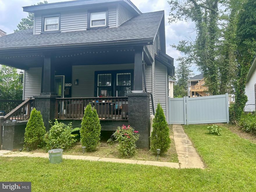 This is it! Beautifully renovated three bedroom, three bath home with nearly everything brand new. You'll find an open, bright and airy floorplan with gleaming flooring, a gourmet kitchen equipped with a large island with bar seating, stainless steel appliances, and contemporary finishes perfect for modern living. New windows and ceiling fans provide comfort and efficiency throughout the home. The fully finished basement includes a full bathroom and a side entrance, making it ideal for multi-generational living or flexible use as a guest suite, recreation room, or private workspace. Outside there's a cozy front porch along with a rear seating area, nice yard and a rear off-street parking pad for convenient parking. What more can you ask for?