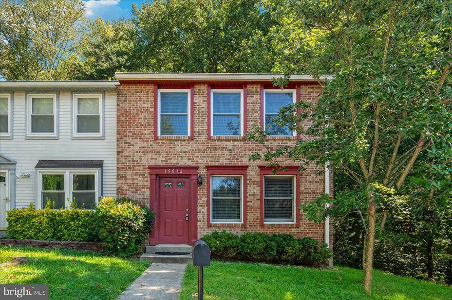 Welcome home to this beautifully upgraded 3-level end-unit townhouse nestled in a quiet, tree-lined Gaithersburg neighborhood! This home features 3 bedrooms, 1.5 updated baths, and a modern eat-in kitchen with stylish white cabinetry, and granite countertops. Enjoy the bright and open living space with hard wood floor throughout. Step outside to your private, yard—perfect for relaxing or entertaining—backing to serene woods for added privacy and a peaceful view. The full unfinished basement offers laundry area endless potential for storage, a home gym, or future living space. Located in a well-maintained, quiet community Great Location, close to, shopping, schools, Metro, I-270, ICC 200, restaurants, parks, Montgomery village town center and beautiful Whetstone Lake.
