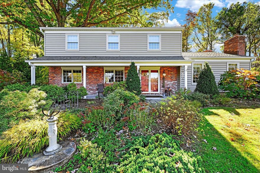 What a wonderfully spacious and charming classic Colonial, nestled in an incredibly private setting! Centrally located within the always popular Summer Hill Community, this beautifully maintained home offers lush gardens, panoramic views, gracious shade trees, generous front and rear yards for play and entertaining, & the most delightful deluxe shed with electric for projects! Superb driveway for off street parking & easy guest access! Enjoy lazy evenings & autumn breezes on the covered front porch, or retreat inside to the two cozy fireplaces warming the Living & Family rooms...Truly surround yourself with nature's beauty while relaxing in the cheerful sun room overlooking the peaceful fish pond and patio! The indoor spaces offer flexibility for today's lifestyle.  The first floor boasts a bonus room currently used as an art studio, but easily adaptable as a "work at home" office, playroom/schoolroom, den or 5th bedroom! The studio & sun room additions may not be included in the above grade tax square footage... Impressively updated w/ beautiful kitchen  cabinets and rich granite counters! Fabulous, remodeled, primary & hall baths that will capture your heart! Spacious bedrooms, glowing wood floors, fresh neutral  paint & decor, recently replaced four season sunroom w/heat and AC, roof new in 2019, HVAC replaced in 2018, oil tank new in 2016....and loving maintenance throughout will make you feel that you are finally home! This is a real GEM!