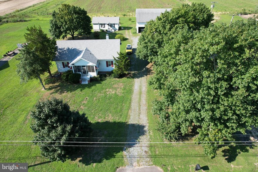 Investor opportunity to own this 2 house, 4 car garage 17.71-acre farm. This expansive property features not just one, but two homes, and a four car garage. With the right vision you can create a space that's ideal for extended family living, rental income, or a private guest retreat. Check out this opportunity while it lasts.