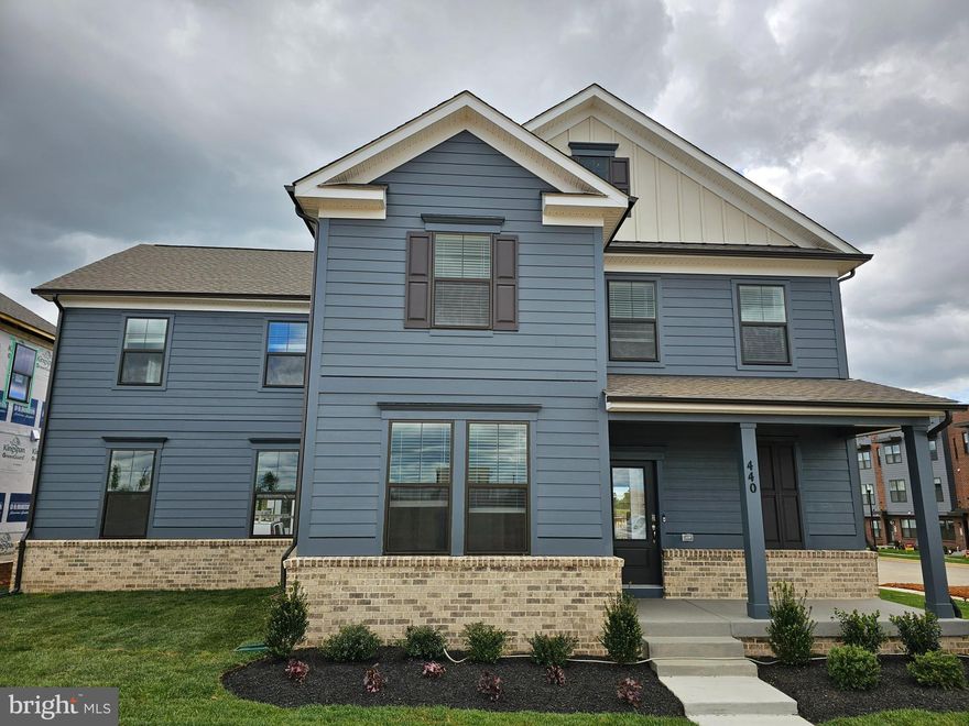 Brand New Single Family Detached Quick Move In Home available in the Mid 600’s! Looking for the benefits and lifestyle Downtown Frederick has to offer; but, aren’t up to the remodeling, maintenance and updates a historic home requires? Then look no further than D.R. Hortons Renn Quarter and our beautiful quick move-in Browlyn. The Renn Quarter community is less than a mile away from the heart of downtown Frederick; is the location of the future Carroll Creek Walkway Extension and will be an amenity filled community! You will have all the conveniences and benefits of Historic Frederick, while living in a brand new, modern home! This contemporary floorplan embodies everything you want in an urban home. The exterior looks like nothing else in Frederick. The interior oozes luxury, space, and elegance! Complete with 9 foot ceilings and an open concept main level make you feel as if you are entering the Ritz. The main level is spacious, but also separate enough to give you all the entertaining spaces you need. A designated dining area; a massive bakers island, open living room and wall to wall luxury plank floors give you everything you could want in a custom home. An oversized Owners’ Suite complete with large on-suite, oversized walk in shower, two massive closets, one so large it could be a spare bedroom; this space screams luxury and relaxation! Two oversized bedrooms, both with on suite full bathrooms and walk in closets complete the upper level, perfect for guests or littles. The lower level comes finished with a rec room, great for a kid play area or perfect watching the game! Want to find out more? Contact us today for a showing.