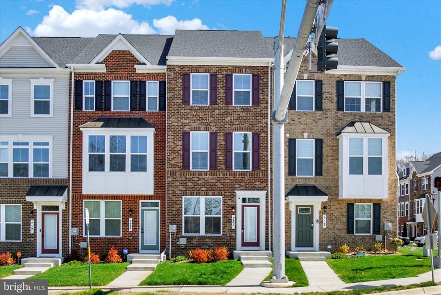 Introducing a stunning townhome in The Residences at Victory Promenade - Summerfield! This modern and stylish residence is the epitome of comfort and convenience. Boasting 3 bedrooms and 3.5 bathrooms, this home provides ample space for relaxation and privacy. The entry level of the home offers a large rec room, storage, and access to the rear-entry 1-car garage. The main level boasts a spacious living area, flooded with natural light. The open floor plan beautifully presents the living room, dining area, and gourmet kitchen. The 6 ft. kitchen island and ample cabinet space is a chef's paradise. The upstairs level of the home displays 2 large bedrooms each with their own full ensuite bathroom. Situated in a desirable location, this house offers easy access to nearby public transportation and restaurants. Oh wait, there’s more! Up one more level, you’ll find an additional ensuite bedroom with an outdoor terrace that is fit for entertaining. This space can be converted into an additional rec space, office, entertainment area, or more. Walking distance from Morgan Blvd Metro Station (silver and blue line) Fedex Field, less than 10 minutes from Target, Lowes, 15 minutes from DC, and so much more. Hurry, this amazing home won't last long!