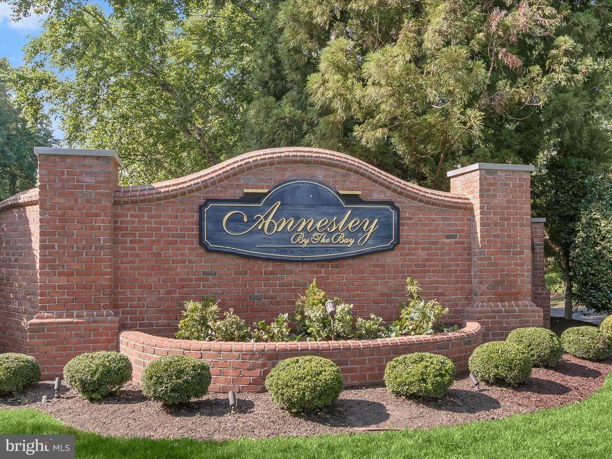 Build your dream home on this beautiful and private wooded lot with water access a short walk away. Located in the exclusive and gated waterfront community of Annesley by the Bay, this 2.88 acre lot is the largest in the community and is ready to build with Grading Permit & Plans already approved. Walking distance to Mike's Crab House and White Rocks Marina and Boatyard and 2 miles from Compass Pointe.