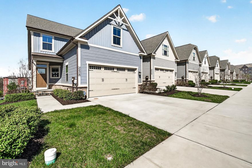 Beautiful 3 bedroom, 3.5 bath end unit villa located in the sought-after 55+ community of The Woodlands. Built in 2021 this well-appointed home offers nearly 2,300 finished square feet and an open floor plan designed for comfortable everyday living and easy entertaining. The kitchen features granite countertops, luxury vinyl flooring, a gas stove, and convenient main-level laundry. The main level also offers 10-foot ceilings, recessed lighting, and a spacious primary suite with a tray ceiling, full bath, and large walk-in closet.
Enjoy relaxing on the Trex deck just off the family room with beautiful views of Sugarloaf Mountain. Upstairs, you’ll find 2 additional bedrooms and a full bath, offering great space for guests, office use, or hobbies. Additional highlights include a 2-car garage, driveway parking for 2 more vehicles, and on-street parking. Conveniently located close to restaurants, grocery stores, and Route 270.
Open Houses both Saturday & Sunday April 11th & 12th from 1-3pm