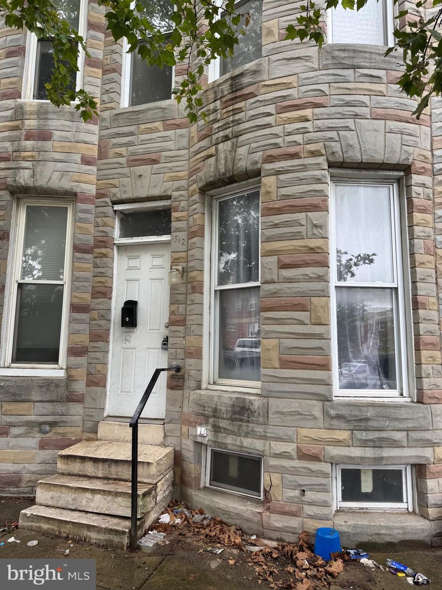 Great buy in Sandtown 3 bedroom and 1 bath rowhouse,.
Investers, and first time home buyers, come and rehab with your great ideas.
This is home is 'AS IS' seller will not make any repaireds
First time home buyer can check  Baltimore City Housing https://dhcd.baltimorecity.gov/hho/homeownership-incentives
https://mmp.maryland.gov/Pages/default.aspx