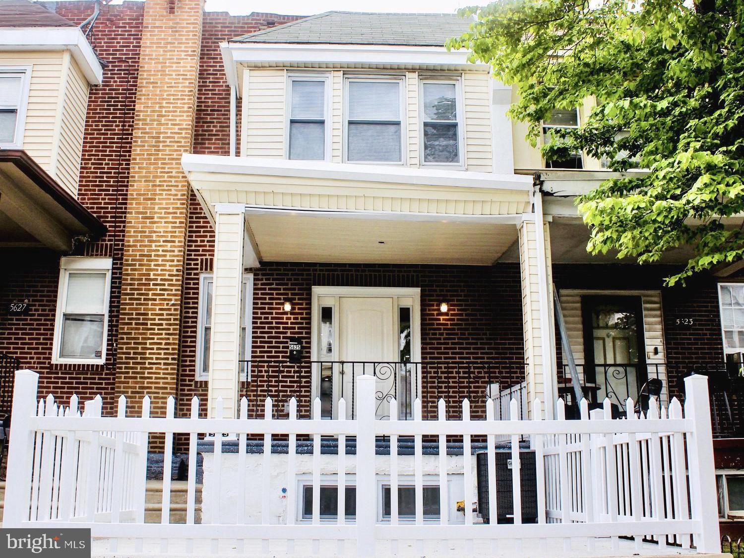 Welcome to this recently renovated 4 bedroom, 2.5 bath home in Fern Rock. Walking distance to Olney Transportation Center, Fern Rock Transportation Center, Einstein Medical Center and Cherashore Park/Rec Center with plenty of restaurants, and grocery stores near by. As you approach the home take notice of the brand new lower patio perfect for outdoor entertaining. Then head on into the home where you will find an open floor plan with beautiful tray ceilings and recessed lighting in both the living room and dining room. Continue towards the kitchen which has brand new stainless steel appliances, granite countertops, cherry soft close cabinets, tray ceiling, recessed lighting and an entrance that gives you access to the back of the home. On your way there don’t miss the half bath which finishes off the first floor. Head on upstairs and you will discover a large primary bedroom with lots of light and closet space. In addition to the primary bedroom there are also two nice size bedrooms and a full hall bath on the second floor. On the lower level you will find a fully finished basement with the fourth bedroom, living space, and a large full bath, as well as direct access to the back of the home where you will find a parking spot for your car. There is also plenty of On-Street Parking out front. NEW HVAC (2022), NEW WATER HEATER (2022), NEW HARDWOOD FLOORS (2022), NEW STAINLESS STEEL APPLIANCES (2022), NEW FRONT LOWER PATIO (2022).