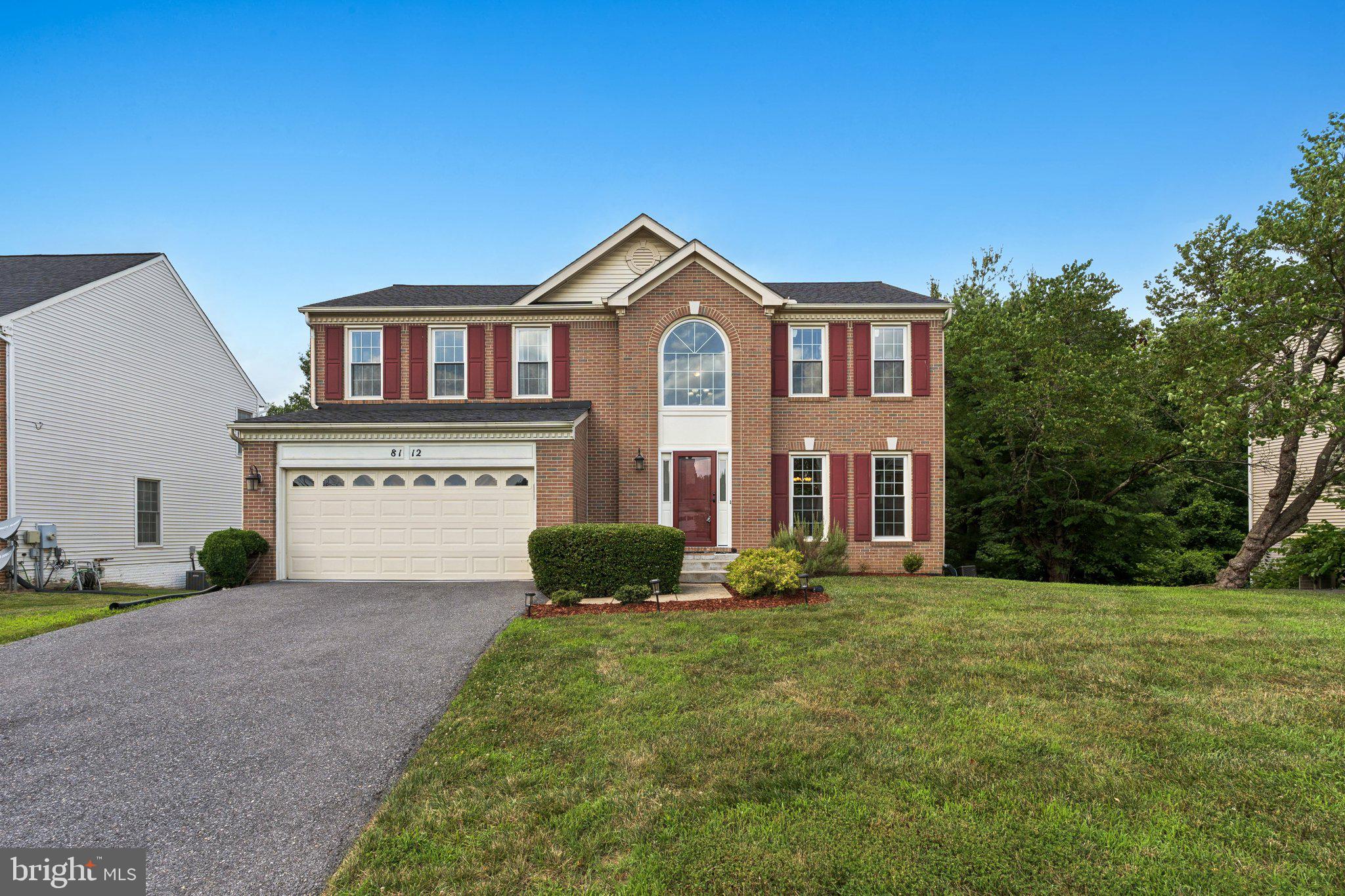 Welcome to this brick front, beautifully updated 4 bed 2.5 bath home in the sought after Greenbelt Park community. You are sure to love the gleaming hardwoods featured throughout the main and upper levels. The kitchen was beautifully updated in 2018 and features granite counters, SS appliances, and a gas cooktop. Directly off the kitchen is an oversized family room with a wood-burning fireplace as its centerpiece. A formal dining room, living room, half bath and laundry room complete the main level. Upstairs you will be greeted with four well-proportioned bedrooms, the largest of which is the primary suite. Step inside the primary bedroom where your own slice of heaven awaits with tons of space, a vaulted ceiling, and dual walk-in closets. The en-suite bathroom was completely updated in 2018 with a dual vanity, soaking tub, and walk-in shower. Completing this level is another bathroom also updated in 2018. The walk-out basement has a bathroom rough-in and with its open layout is just waiting to be turned into your dream space! There is a large 2-car garage which offers additional storage options. Outside is an oversized deck, perfect for summer grilling and entertaining with stairs leading to the lawn which backs to trees for tons of privacy. This beautiful home is perfectly located just minutes from 495, the BW Parkway, Rt 193, and tons of shopping and dining options. Hurry as your opportunity to own this beautiful home won't last long!
