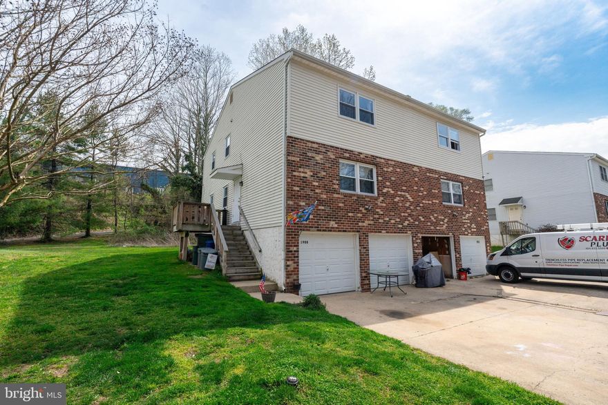 Welcome to 1908 Ridley Mill Ln Woodlyn, PA! This charming duplex offers the perfect blend of comfort and convenience, boasting two bedrooms and one well-appointed bathroom in each unit.  Perfect for the investor who is looking for cash flow or owner occupant looking to offset mortgage payments and other expenses associated with homeownership.  This duplex also features off-street parking for guests, 1 car attached garage + large storage rooms (for both units), washer & dryers (new stackable in unit B), and private driveway parking making it easy to come and go as you please.  Upgrades include new windows (installed April 2024),  new exhaust fan (unit A), new exterior common door, new stainless steel dishwasher (unit B), new electrical box (unit B), and new floors (both units).  This location offers privacy, easy access to shopping, dining, parks, and schools.  Plus, with convenient access to major highways and public transportation, commuting to nearby center city is a breeze.  Don't miss your chance to make this delightful duplex yours.  Schedule your showing today! If you have not scheduled a showing please do not approach the property or disturb the tenants!