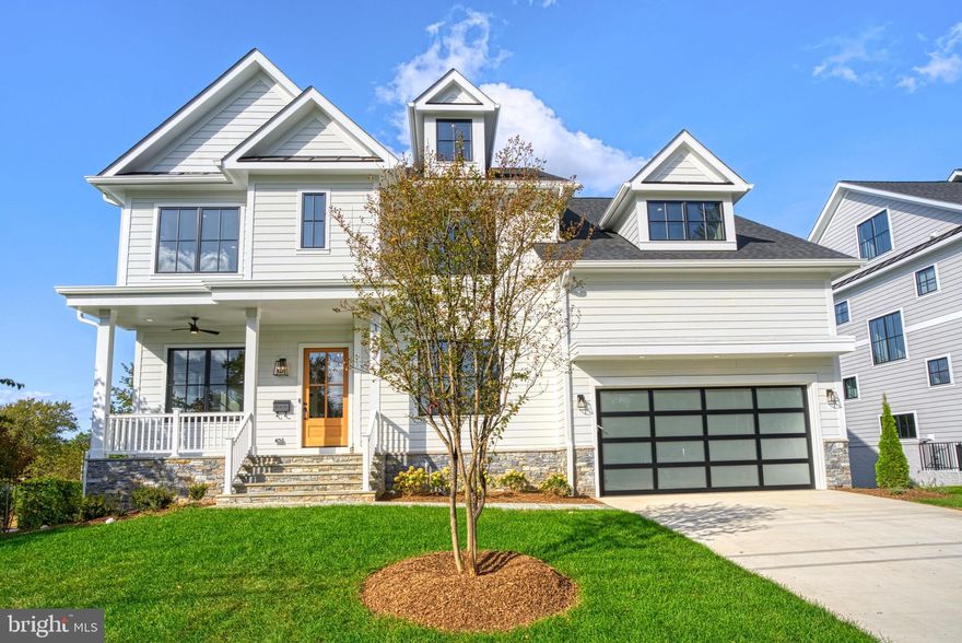 COMPLETED NEW CONSTRUCTION HOME! Welcome to another spectacular custom home by popular builder M-R CUSTOM HOMES with 6,200+ finished square feet of living space on a 10,500 square foot lot located in central McLean. This home features 7 bedrooms, 7.5 bathrooms on 4 levels, including a main floor bedroom with full en suite bathroom. The home chef will love the showcase gourmet kitchen with its 48" Wolf range, 48" Sub Zero refrigerator, 30” Wolf microwave, huge island with 2 ½” countertops, under-sink water filtration system, large walk-in pantry, and custom inset maple cabinetry. The beautiful kitchen is open to the family room with its 42” ventless gas fireplace  and access to the screened porch. A formal dining room with Butler’s pantry, a separate living room/office with French doors, a powder room, and a spacious mudroom with built-in cubbies and bench and designer tile complete the main level. 10’ ceilings on main level. 4” White Oak flooring throughout main and upper levels. Head upstairs to the luxurious Primary suite with its his-and-hers large walk-in closets and a gorgeous Primary bath with dual vanities, frameless heavy-glass enclosed shower, freestanding soaking tub, and heated floors. Three secondary bedrooms, all with full en suite bathrooms, and a laundry room complete the upper level. The 3rd floor bedroom/loft, with full en suite bathroom and 2 closets with built-ins, is ideal for a private office, guest suite, or au pair suite. The spacious basement features an expansive recreation room with Luxury Vinyl Plank flooring,  a home theater room, an exercise room with rubber flooring, a bedroom with large walk-in closet, and a full bathroom. 9’ ceilings in upper level and lower levels. 8’ ceiling in loft. Loads of storage on every level. Ceiling mounted speakers in kitchen, dining room, family room, screened porch, primary bedroom and bath, and basement rec room. Ring/Nest doorbell. 2 car garage. 3-season screened porch off the main level with its all-weather Trex flooring, skylights, ceiling fan, heaters, and stairs leading to the level back yard make this home perfect for entertaining. Loads of storage. Just blocks from the Pimmit Run Trail that leads all the way to Washington DC. -- perfect for Nature Lovers! Very conveniently located close to I-66, I-495, Dulles Toll Rd., Tysons Silver line Metro, West Falls Church Metro, McLean shops and restaurants. Blocks away from KENT GARDENS ELEMENTARY, and MCLEAN HIGH. Just minutes to LONGFELLOW MIDDLE.