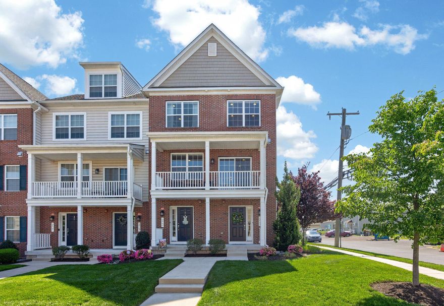 Turnkey and thoughtfully designed, this home offers effortless modern living in the heart of Lansdale. This beautifully maintained, like-new end-unit townhome by W.B. Homes (2019) features 3 bedrooms, 3.5 baths, and a layout designed for simplicity, organization, and everyday comfort. From the moment you arrive, everything has its place. A keyless entry opens to a stylish entry level with a custom shiplap accent wall, built-in bench, and smart storage solutions. The attached two-car garage includes an overhead storage system to maximize space.

The main living level is bright and open, featuring a seamless layout connecting the gourmet kitchen, dining area, and living room. Highlights include quartz countertops, shaker cabinetry, high-end appliances, glass tile backsplash, a spacious breakfast bar with designer lighting, custom built-ins, and in-ceiling surround sound. Sliding doors lead to a private balcony with electric shades—perfect for relaxing any time of day. Upstairs, the primary suite offers dual custom closets and a spa-inspired retreat with double vanities, a tiled shower, and a dedicated vanity nook. A second bedroom with a built-in desk, full hall bath, and convenient laundry closet complete this level. The top floor provides a private third bedroom suite with its own full bath and built-in workspace—ideal for guests, a home office, or a quiet retreat. Freshly painted and low-maintenance, the home includes energy-efficient systems (2019), three-zone heating and cooling, luxury vinyl plank flooring throughout, and custom window treatments.

Location matters—and this one delivers. Enjoy exceptional walkability just minutes to the Lansdale Train Station and a short stroll to Main Street’s shops, dining, and parks, all within the highly regarded North Penn School District. Everything you need is right outside your doorstep. Schedule your private showing today and see why this could be the one you’ve been waiting for.