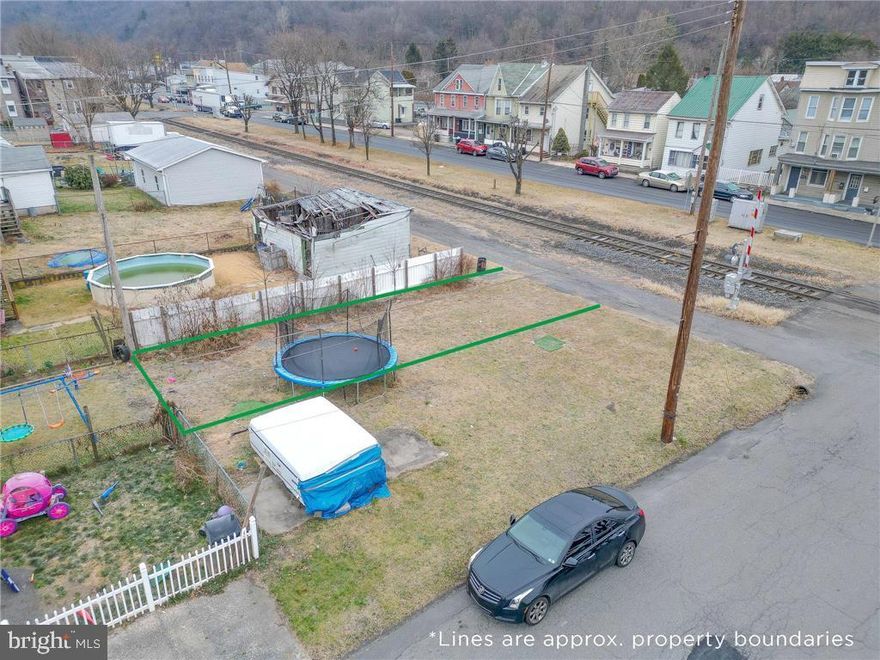 Tamaqua Lot offers possibility and a short walk from the ever-growing downtown! The lot measures 23 feet wide by 63 feet deep totaling over 1300sf. Close proximity to a neighborhood playground, downtown, and also route 309 add to the benefits of this property! Don’t miss this unique opportunity!