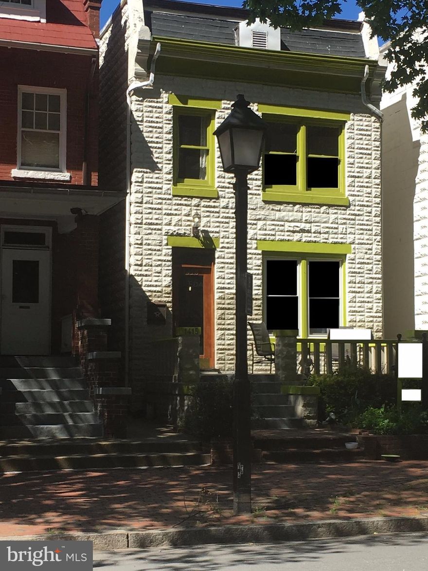 Super opportunity to rent this entire building on the main street in  Old Town Alexandria.  This property has great frontage on King St with front porch.  The upper two levels of the building have been opened up ready for your commercial enterprise.  Attractive architecture with high ceilings and moldings.  Bathroom on each floor.  Tenant may remodel to suit their vision.  Current set up is for a hair salon with 8 stations, 2+ wash stations, massage/private room, and space for nail chairs.  There is a basement with a full bath so there is plenty of room for an office or storage, or staff room.  The sign on the street  is ready for your name.  Park 3-4 cars at the rear of the property.  Street parking is always available in front or on the blocks around the property.   Just 3 blocks to King St Metro with restaurants and businesses on the surrounding blocks. On the free trolley route.  Close to I95.   Call Agent for more details or to schedule a viewing.