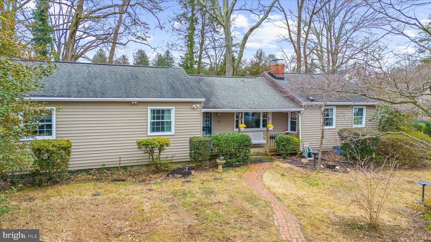 Professional Pictures to come...Showings begin March 9th - *OPEN HOUSE* March 14th 10am-1pm

Tucked away in the heart of Olde Severna Park, this rarely available corner property sits on over a quarter acre across a double lot in a charming, water-privileged neighborhood where homes seldom come to market. Enjoy the convenience of one-level living with a basement, featuring 3 bedrooms and 2.5 bathrooms, plus the added flexibility of an attached one-bedroom in-law apartment complete with its own private entrance and separate laundry—perfect for extended family, guests, or future rental potential.

The home is just a short walk to the community beach, offering an enviable lifestyle in a truly special setting. Major exterior improvements were completed in 2014, including siding, roof, windows, and gutters, providing peace of mind for years to come. Located within a top-rated school district, this property has been lovingly maintained by the same owner for 52 years and is known for its solid construction and “great bones.”

While the home is ready for updates to make it your own, it has been exceptionally well cared for and presents a rare opportunity to create something special in one of Severna Park’s most sought-after neighborhoods. A unique offering with space, location, and endless potential.